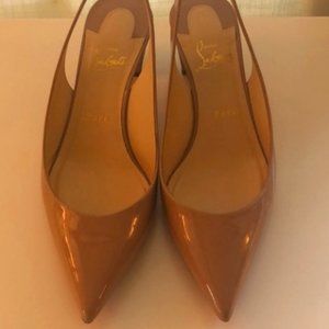 Christian Louboutin low slingback heels